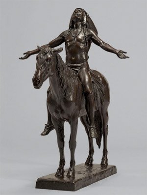 Cyrus Edwin Dallin (American, 1861&#8211;1944). Appeal to the Great Spirit, 1912 (cast ca. 1922).