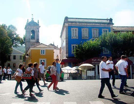 El turismo en Sintra es muy activo durante todo el año. Foto Guiarte.com Copyright.