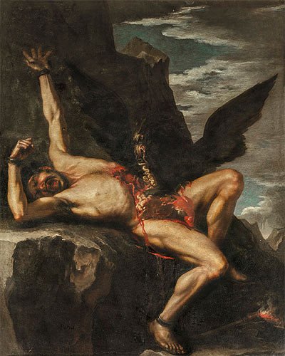 Prometeo. Salvator Rosa. 1648 - 1650