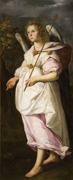 Francisco de Zurbarán Saint Gabriel the Archangel ca. 1631-1632 Oil in canvas, 146.5 x 61.5 cm Inv. 852.1.2 Montpellier, Musée Fabre