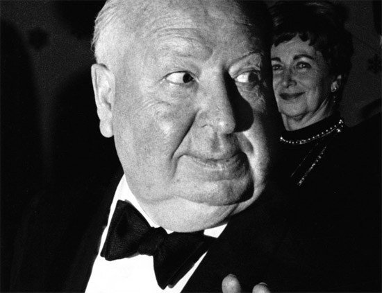 Alfred Hitchcock también fue retratado por Galella.