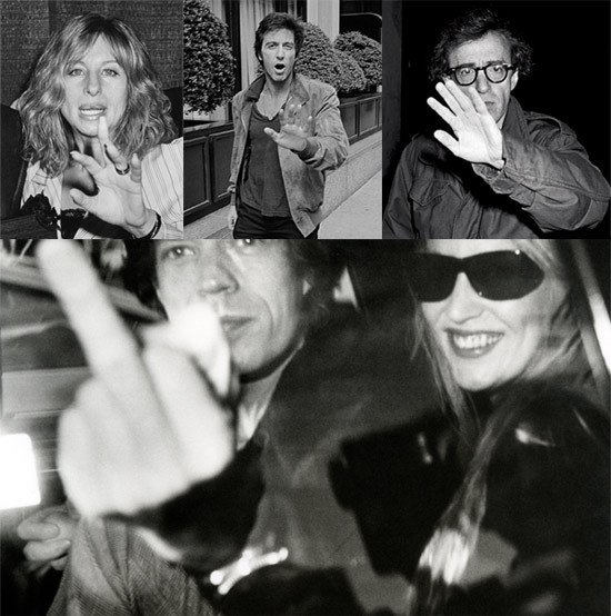 Barbra Streisand, Al Pacino, Mick Jagger o Woody Allen fueron algunas de las celebrities que se sintieron acosadas por el paparazzi.