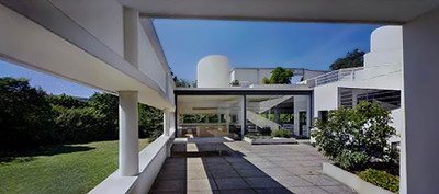 &#65532;Le Corbusier. Villa Savoye, Poissy, 1928-1931. Vista del patio, 2012. The Museum of Modern Art, Nueva York