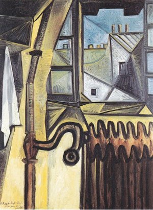 Pablo Picasso. Ventana del taller, 1943