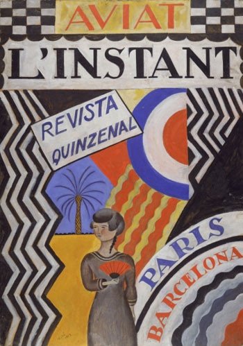 MIRÓ, Joan / Aviat l&#8217;instant, 1919