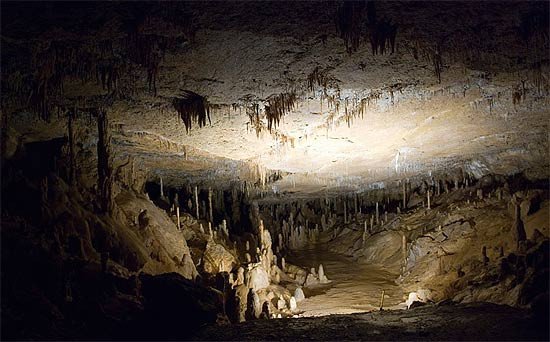 Interior de la Cueva de las Estalactitas. Altamira. Foto http://museodealtamira.mcu.es