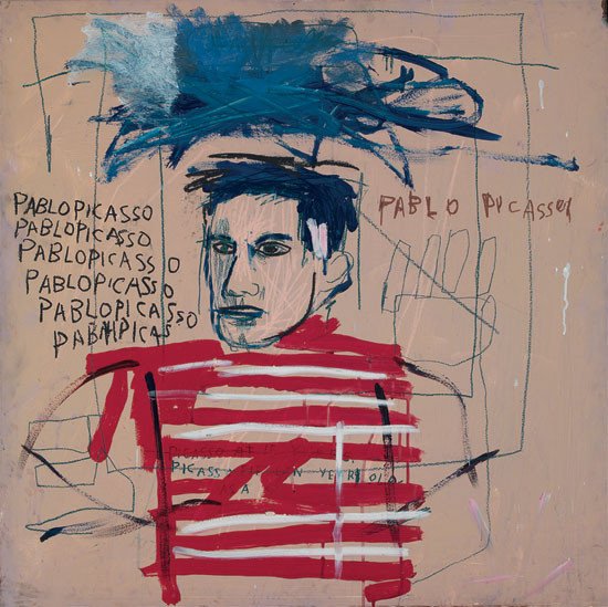 Jean-Michel Basquiat. Sin título (Pablo Picasso), 1984. 