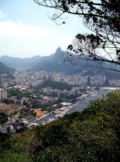 A medida que se asciende se divisa todo Río. Botafogo, y al fondo el Corcovado.Guiarte.com/Tomás Alvarez