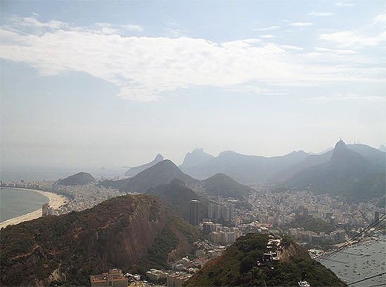 La vista se pierde en el horizonte, abarcando toda la ciudad de Rio de Janeiro y su bellísimo entorno.Guiarte.com/Tomás Alvarez