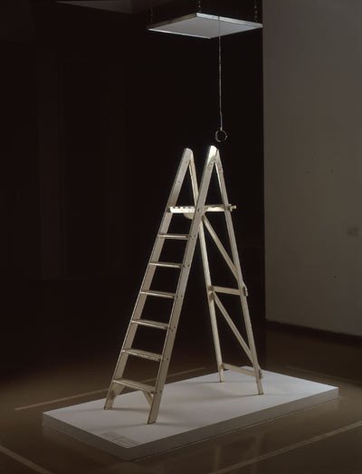 Pintura de techo, pintura del sí (Ceiling Painting, Yes Painting), 1966. Yoko Ono