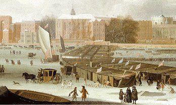 Frozen Thames: Frost Fair 1684. Museum of London