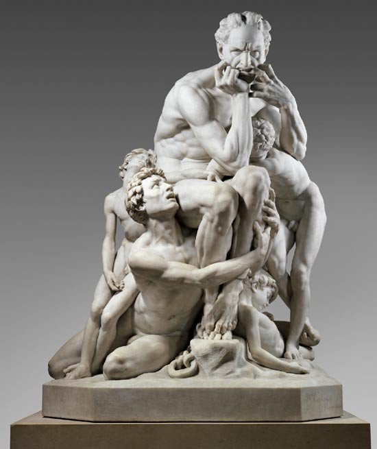Jean-Baptiste Carpeaux. Ugolino y sus hijos, 1865&#8211;67.