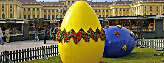 Mercado de Pascua en Viena. Imagen Oficina Nacional Austríaca de Turismo	