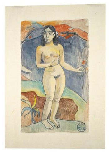 Nave nave fenua. Delightful land. 1894. Paul Gauguin.