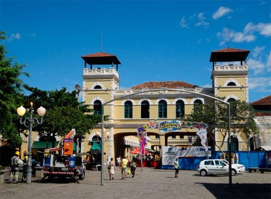 El Mercado Público de Florianópolis es del XIX. Imagen de Guiarte.com