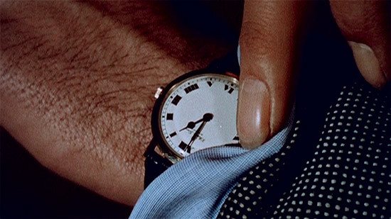 Fotograma de El reloj (The Clock). Christian Marclay.