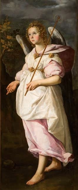 Francisco de Zurbarán. San Gabriel Arcángel, ca. 1631-1632.  Montpellier, Musée Fabre
