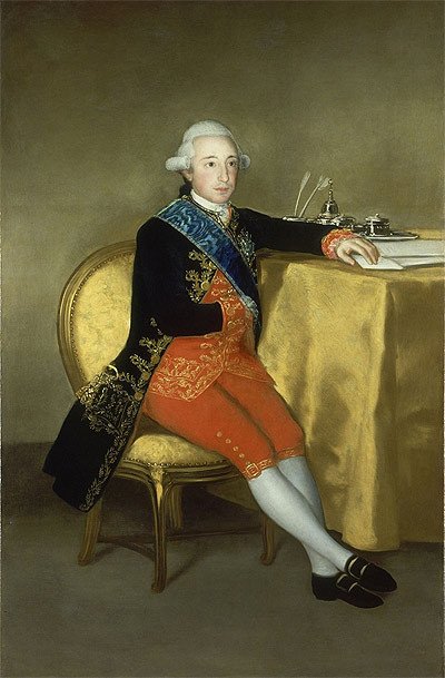 Vicente Joaquín Osorio de Moscoso y Guzmán, XII Conde de Altamira. Goya. Entre 1786 y 1788.