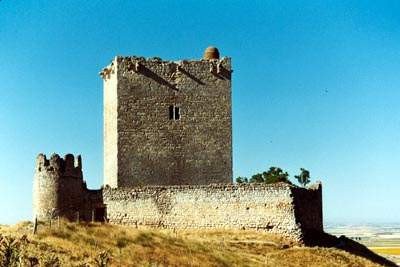 El histórico castillo de Tiedra.