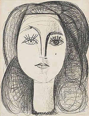 Françoise, 14 juin. 1946. Pablo Picasso.