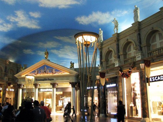 Centro comercial en Las Vegas, Estados Unidos. Foto Guiarte Copyright.