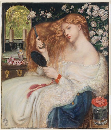 Dante Lady Lilith, 1867. Gabriel Rossetti (British, London 1828&#8211;1882 Birchington-on-Sea).