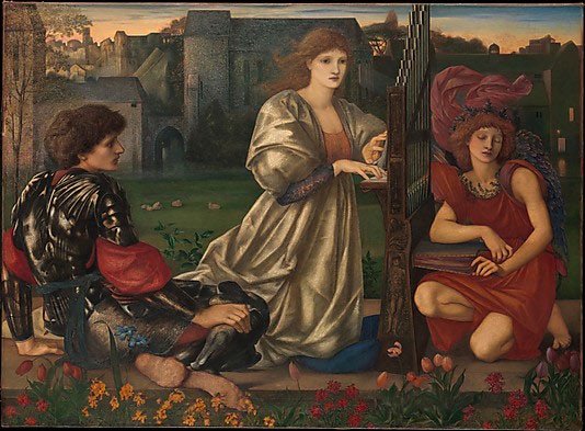 The Love Song, 1868&#8211;77. Sir Edward Burne-Jones (British, Birmingham 1833&#8211;1898 Fulham ).