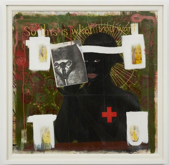 So This Is What You Want? 1992. Kerry James Marshall.