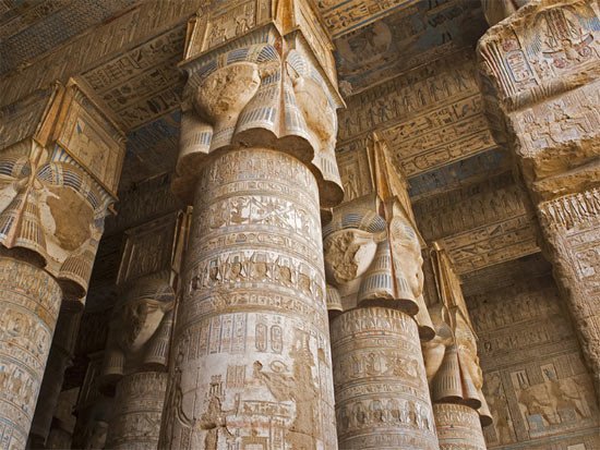 Templo de Dendera. http://www.egypt.travel/