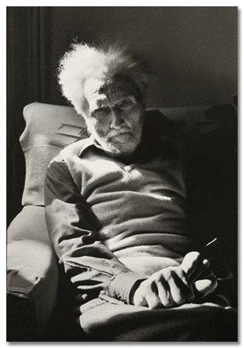 Ezra Pound, 1971. Henri Cartier-Bresson / Magnum Photos.