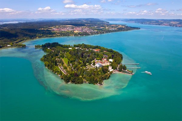 La isla de Mainau, en el Lago Constanza. Imagen Mainau GmbH