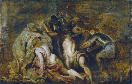 La ceguera de Sansón. Peter Paul Rubens. 1609-1610. © Museo Thyssen-Bornemisza, Madrid