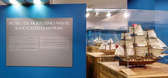 La exposición está constituida por navíos de época &#8211;estadounidenses y europeos&#8211; fechados entre los siglos XVII y XX.