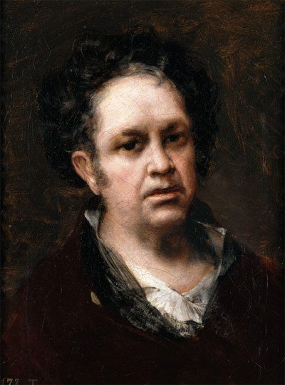 Autorretrato. Francisco de Goya. 1815