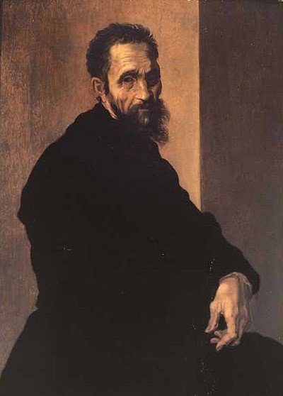Jacopino del Conte: Ritratto di Michelangelo, 1535.
