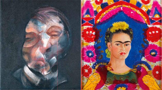 Estilos tan dispares como los de Bacon o Frida aparecerán en el Pompidou Málaga.