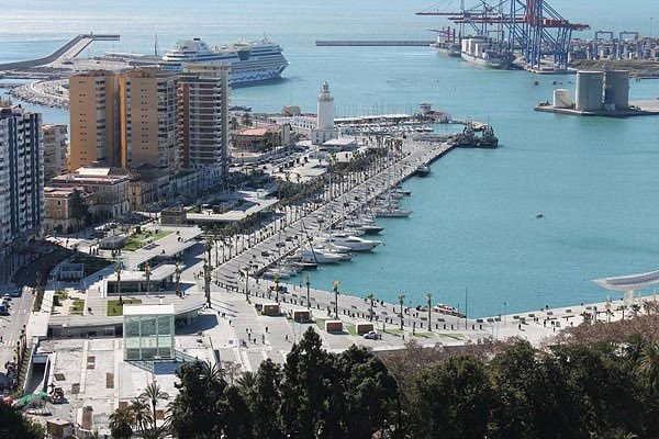 cerrar ampliación El Cubo del puerto 1 de Málaga será desde 2015 la nueva subsede del Pompidou.