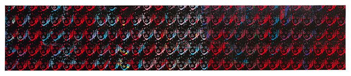 Andy Warhol. Ciento cincuenta Marilyns multicolores (One Hundred and Fifty Multicolored Marilyns), 1979.