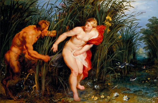 Peter Paul Rubens. Pan and Syrinx, 1617.