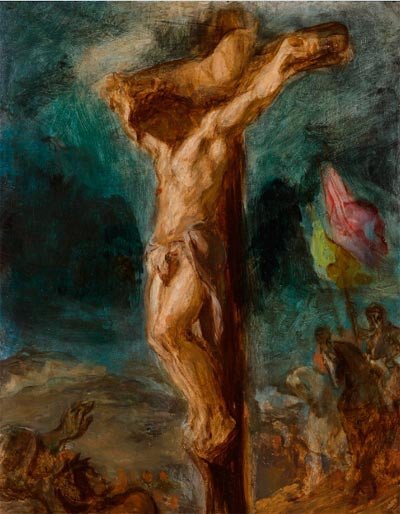 Eugene Delacroix. Crucifixion, 1846. Muestra Rubens y su legado artístico