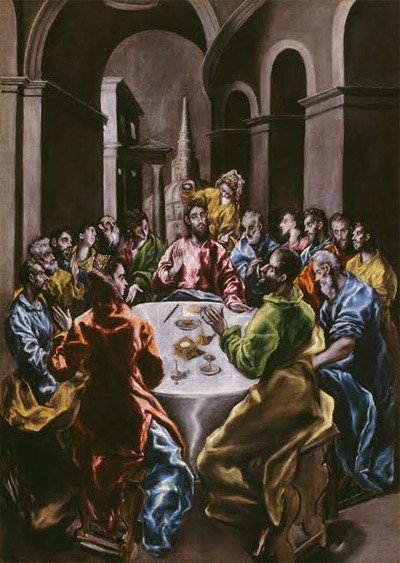 La cena en casa de Simón. 1608-1614. Óleo sobre lienzo. Chicago, The Art Institute of Chicago, Gift of Joseph Winterbotham.© The Art Institute of Chicago