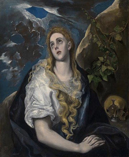 El Greco. La Magdalena penitente ca. 1580-1585. Óleo sobre lienzo. Kansas City (Missouri), The Nelson-Atkins Museum of Art. Purchase: William Rockhill Nelson Trust. Foto: John Lamberton