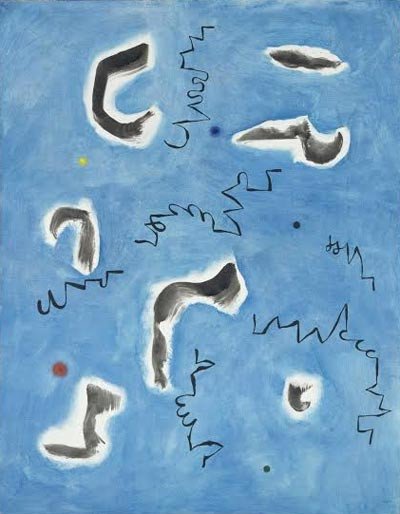 Pájaros en el espacio. Joan Miró. 1946.