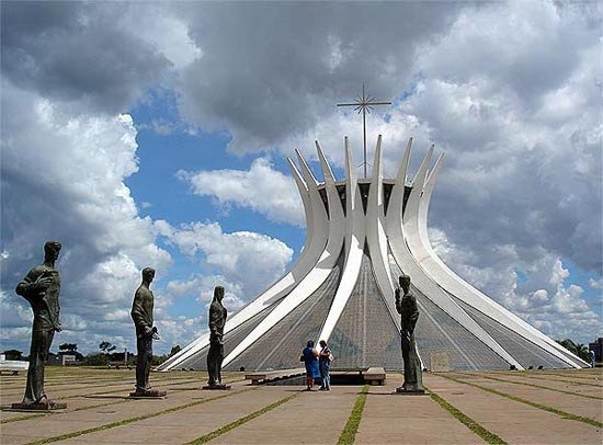 Catedral de Brasilia, Brasil. Imagen de Guiarte.com