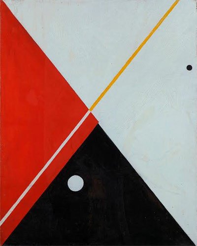 Alexander Calder. Sin título. 1930. Óleo sobre tela. Calder Foundation, New York. Calder Foundation, New York / 2014, ProLitteris, Zurich