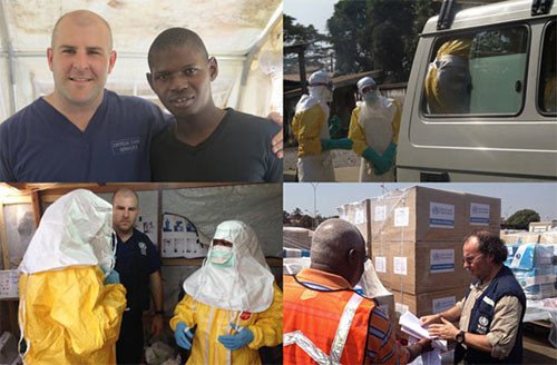 Las ONG y profesionales sanitarios son fundamentales en la lucha contra el Ébola. OMS.