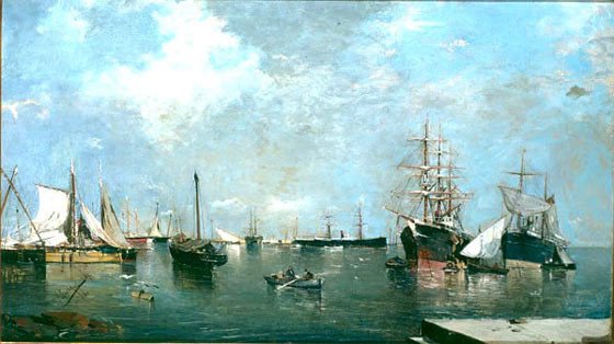 Marina. 1880. Joaquín Sorolla.