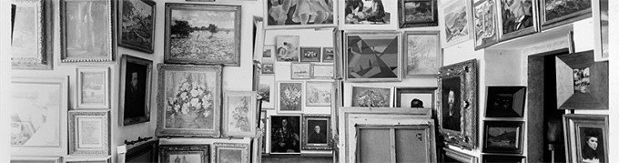 Sala de reservas, 1970. Museu Nacional de Arte Contemporânea - Museu do Chiado.