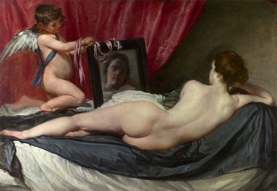 La Venus del Espejo. Diego Velázquez.