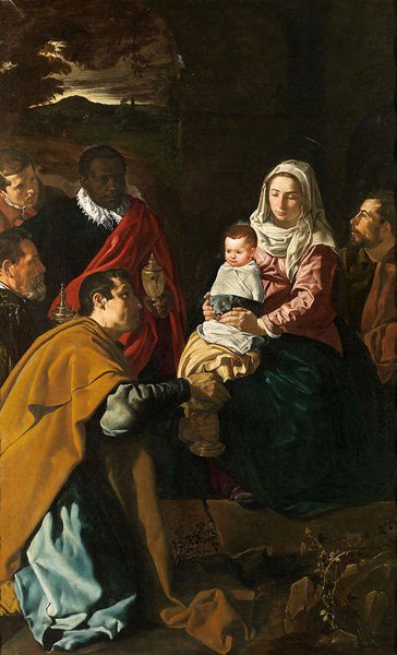La Adoración de los Reyes Magos. Diego Velázquez.